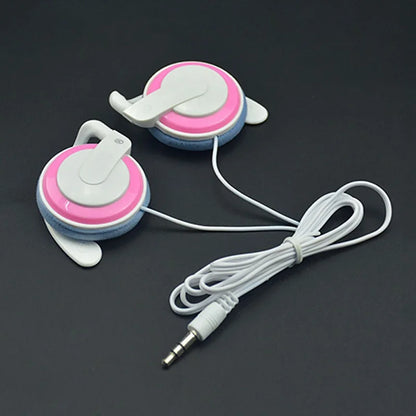 Fashionable Q50 Simple Ear Hook Headset Game Headset Music Headset Running Sports Wired Headset for MP3 4 Phone Computers