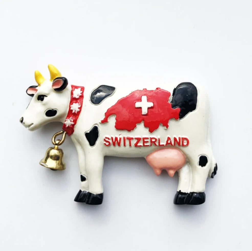 Europe Switzerland 3D Fridge Magnets Tourism Souvenir Refrigerator Magnets Sticker Collection Handicraft Decoration Articles