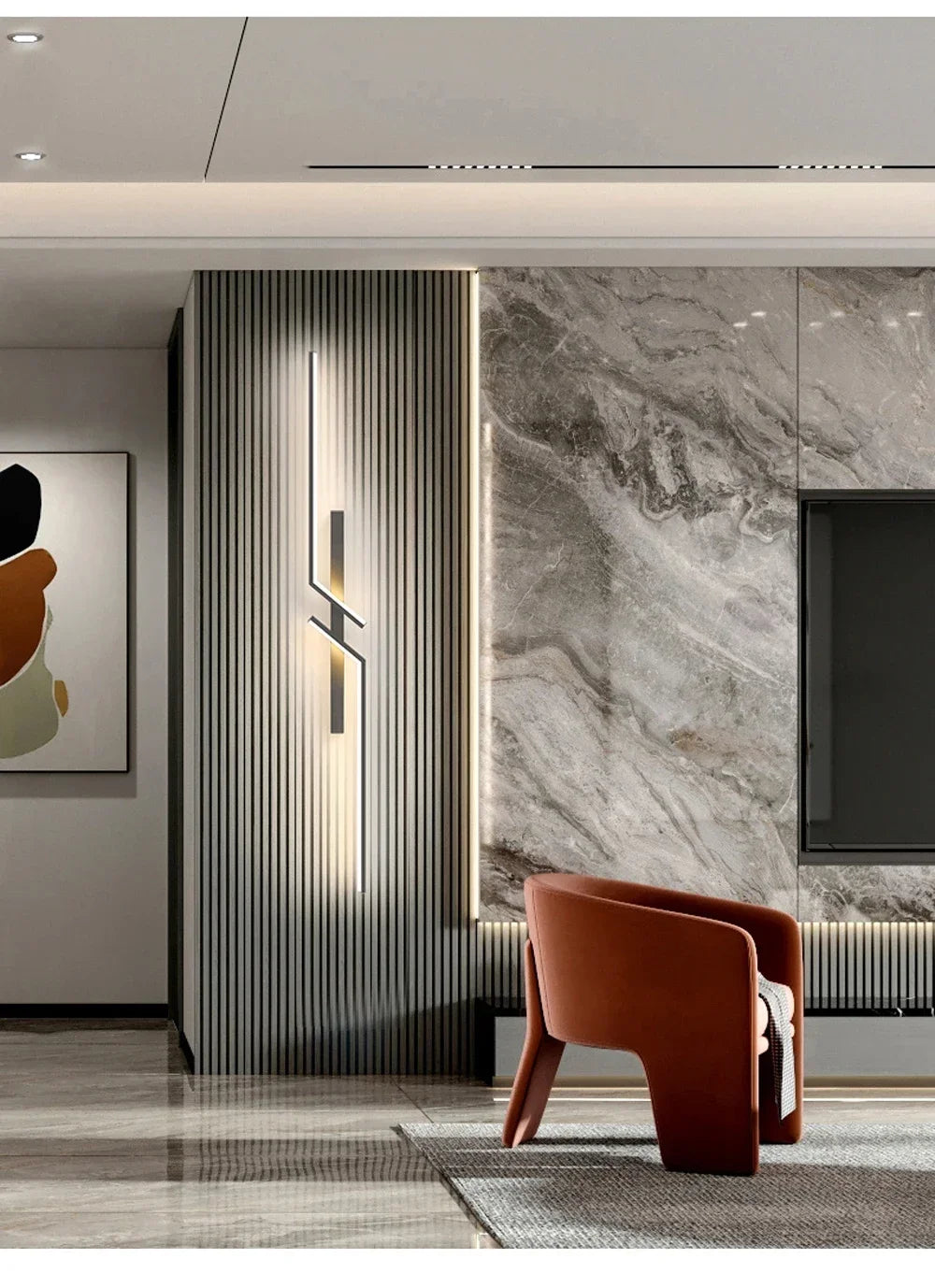 LED Wall Lamp Modern Home Decor Wall Sconce For Living Room Bedroom Bedside Minimalist Interior Decorative Lights