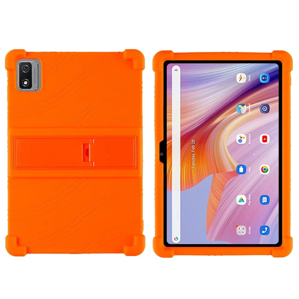 For CHUWI Hi10 XPro 2023 10.1" Tablet Shockproof Cover Tablet Kids Soft Android 13 Tablet Silicon Stand Protective Shell