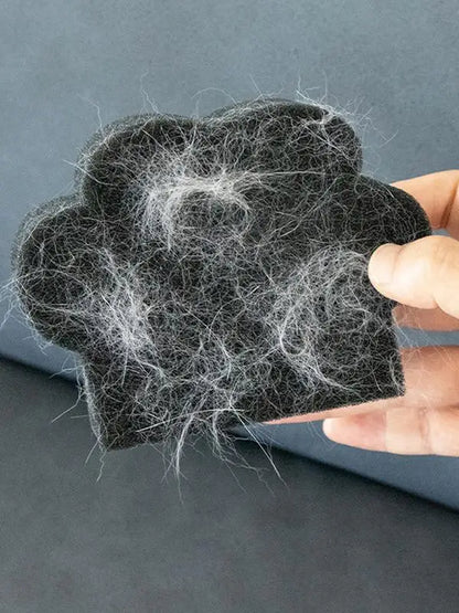 Pet Hair Remover for Laundry Reusable Hair Catcher Tool Lint Double-Sided Lint Catcher for Wet and Dry Use Cat Claws Shape Dryer