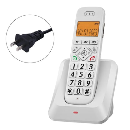E56B D1011 Digital Cordless Handheld Phone for Business Offices Home Low Radiation