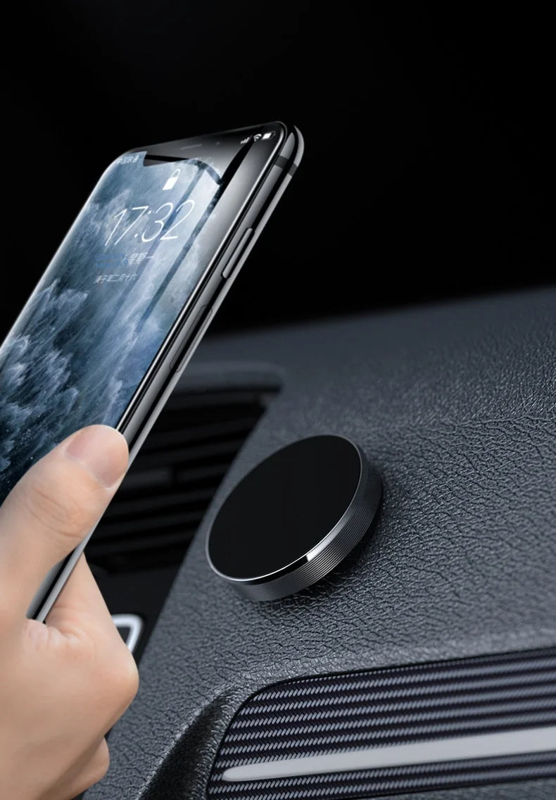 Magnetic Car Mount Mobile Phone Holder Magnetic Vacuum Adsorption Ultra Stable Suction Cup Bracket For Navigation Cell Support