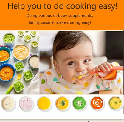 Houselin Immersion Blender Handheld Hand Blender 700W, Blender with Chopper for Baby Food and Smoothies