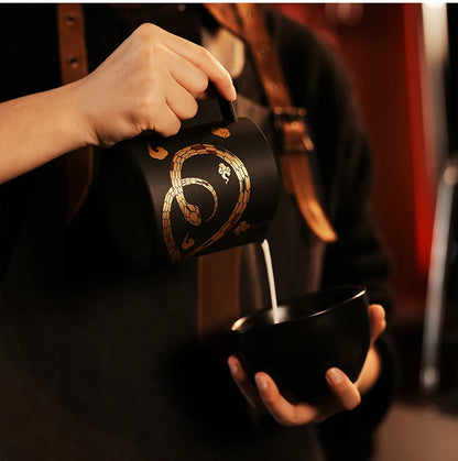 MHW-3BOMBER Coffee Milk Frothing Jug Latte Art Cup Stainless Steel Milk Frother Pitcher Jug Espresso Coffee Accessories