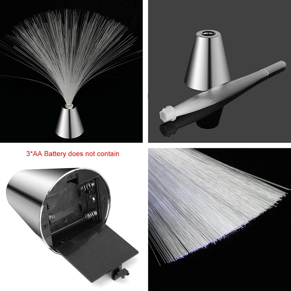 LED Fiber Light Colorful Optic Lamp Party Energy-Saving LED Night Light Atmosphere Lamp Wedding Party Decorative Light