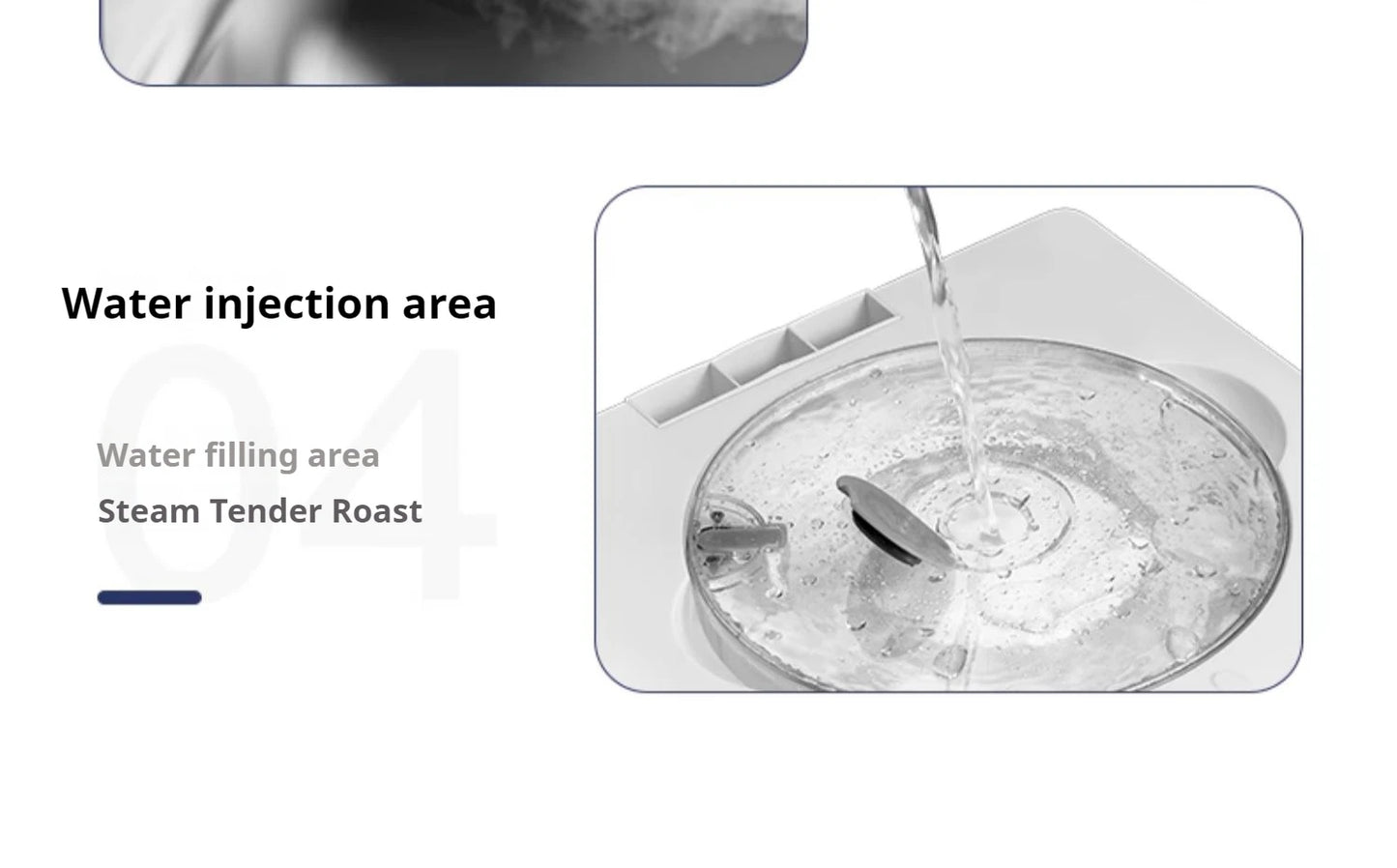 High-end smart air fryer, baking and frying dual-purpose, fully automatic and efficient touch-screen air steam oven for commerci