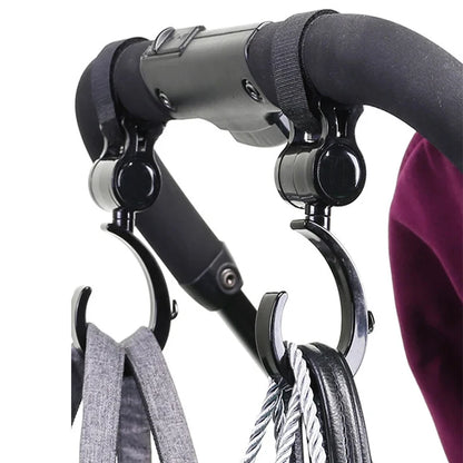 2PCS Pram Hook Baby Stroller Accessories Shopping Prop Multi Purpose Baby Stroller Hook Multi Purpose Shopping Pram Hook