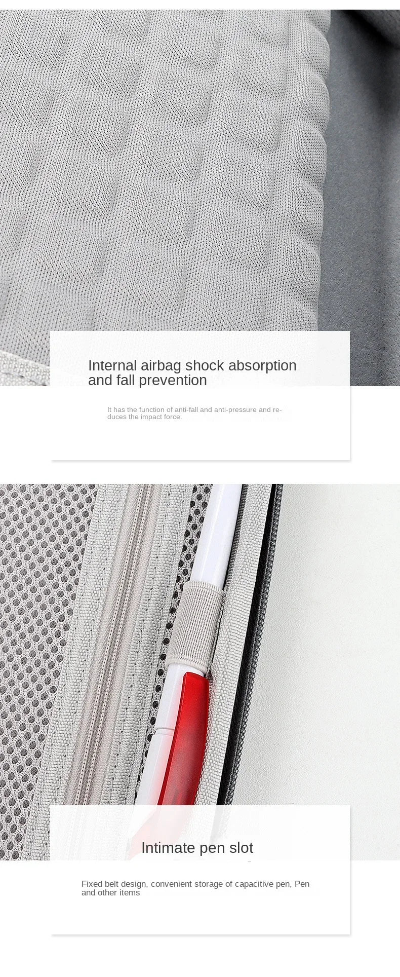 Large Capacity Travel Electronics Accessories Organizer Tablet Hard Disk Cable Portable Storage Bag EVA Airbag Travel Bags