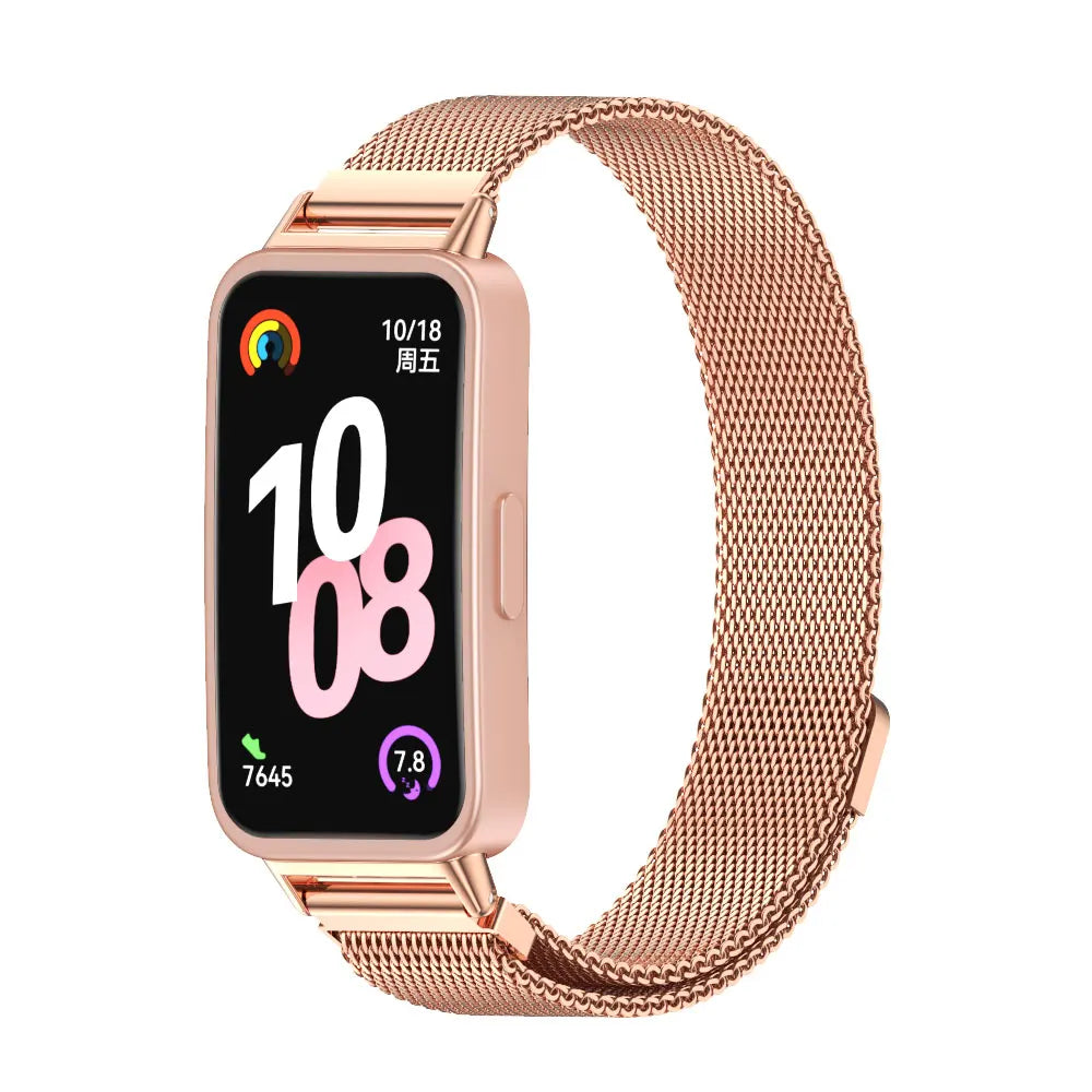Metal Strap For Huawei Band 10 Stainless Steel WatchBand for Huawei Band 9 Wristband for Huawei Band 8 Replacement Accessories