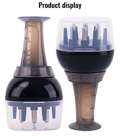 Scalp Applicator Liquid Comb For Hair Scalp Treatment Essential Oil Guiding Massager Brush Hair Growth Serum Oil Apply Device