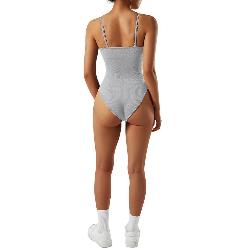 Shapewear Women Bodysuits Underwear Slimming Bodysuit Women Sexy  Body Shaper Strap High Girdle Slimming Sheath Tummy Shapewear