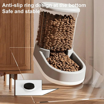3 8L Pet Water Dispenser Pet Feeder Automatic Refill Food Bowl for Small Medium Pets Cats Dogs Pet Hydration Station