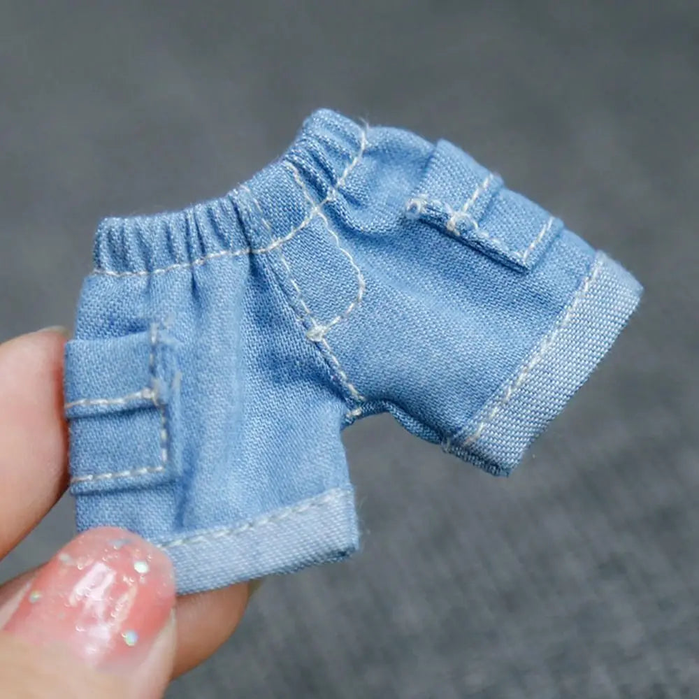 Fashion Doll Accessories For 1/11OB11 Dolls Dolls Wear Shorts Doll Clothes Doll Pocket Shorts Doll Jeans Shorts
