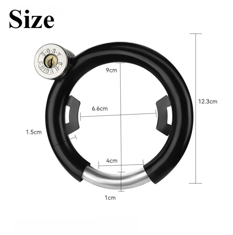 Bicycle Lock Anti-theft Locked Mountain Bike Electric Car Battery Car Locks Circular Lock-On Outdoor Bicycle Lock Accessories