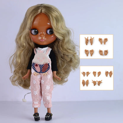 ICY DBS Blyth doll Joint Body 30CM BJD  Clothes Shoes Hand Set Fashion Dolls girl gift