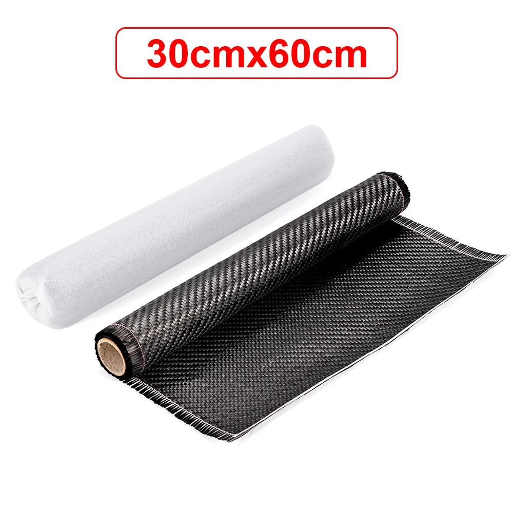 60-300cm 30/50cm Wide 0.2mmThickness Carbon Fiber Cloth Carbon Fabric Material For Commercial Car Part Sport Repair Material
