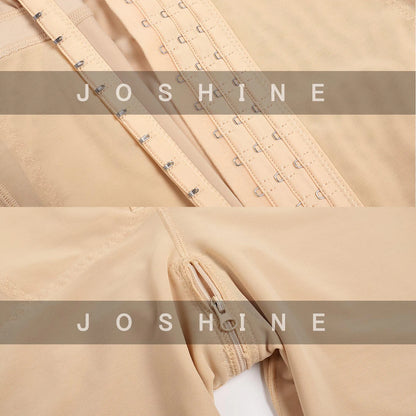 Shapewear jumpsuit with short sleeves Fajas Colombianas Tummy Control Butt Lifter Body Shaper Postpartum Girdle Waist Trainer