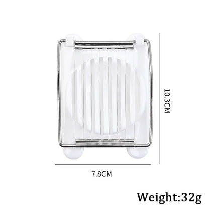 Kitchen Accessories Egg Slicers Chopper Stainless Steel Fruit Salad Cutter Egg Tools Manual Food Processors Kitchen Tool Gadgets