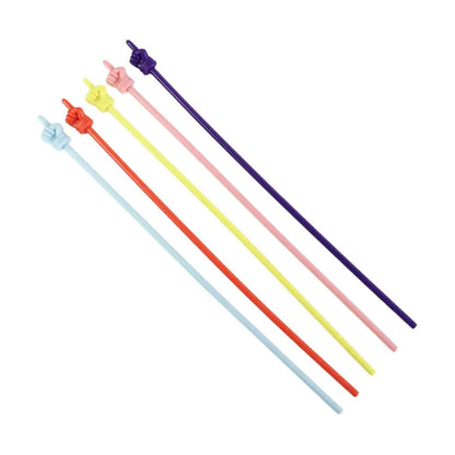 10Pcs/set Bendable Teaching Stick Smooth Colorful Finger Reading Stick No Burrs Hand Pointers Stick Teacher Supplies