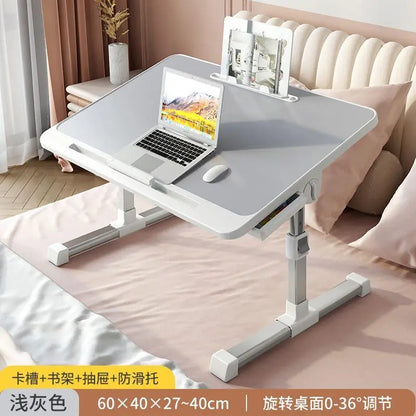 Bed Dormitory Student Writing Bed Desk Laptop Office Small Table Board Foldable Lift