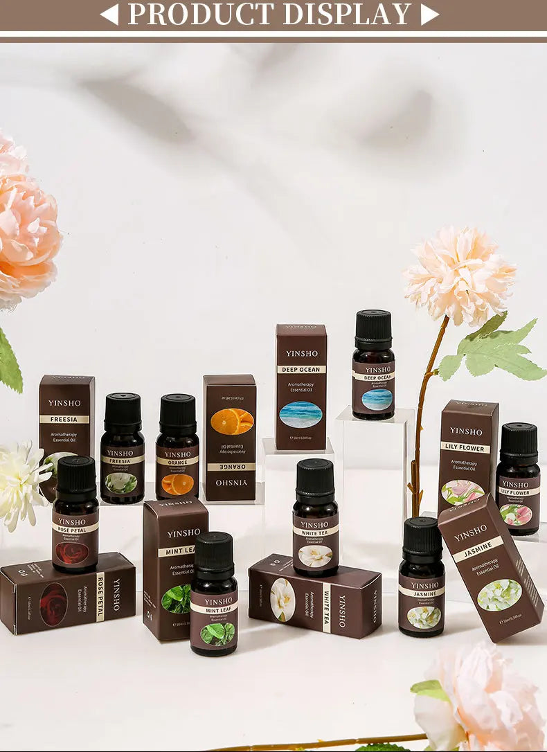 10ml Essential Oil Diffuse Essential Oils Oil-soluble Natural Essential Oils For Diffuser Humidifier,Aroma Stone,Scented Candle