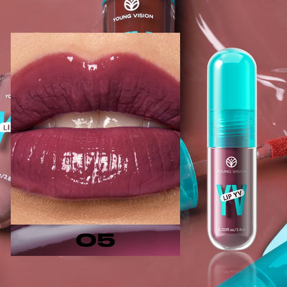 YOUNG VISION 6-Shade Avocado Long-Lasting Moisturizing Lip Stain is lightweight, non-sticky, non-stick cup lip stain