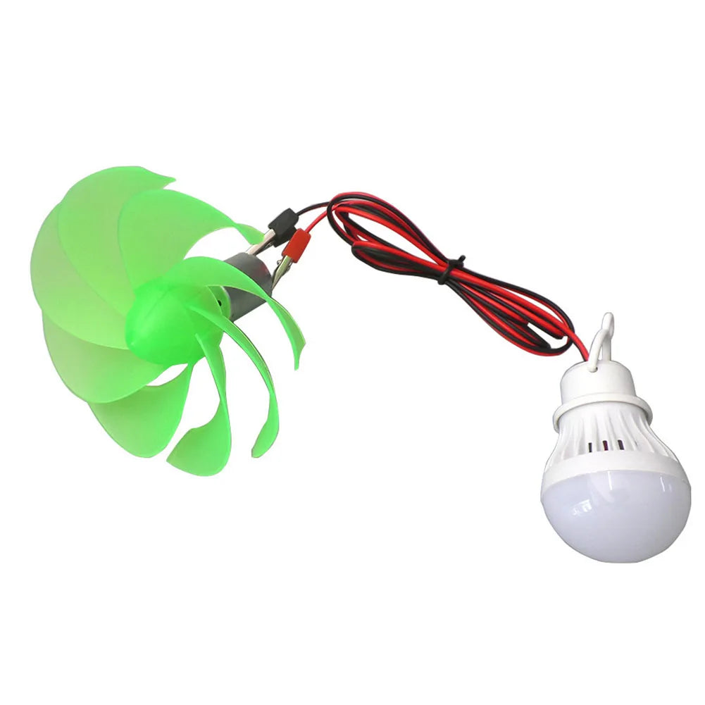 Educational Tool DIY Assembly Kit For Outdoor Experiments ABS PP Metal Material Versatile Renewable Energy For Science Projects