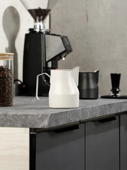 350/500/700ml Stainless Steel Milk Jug Frothing Pitcher Milk Espresso Machine Cappuccino Latte Frothing Pitcher Barista Milk Jug