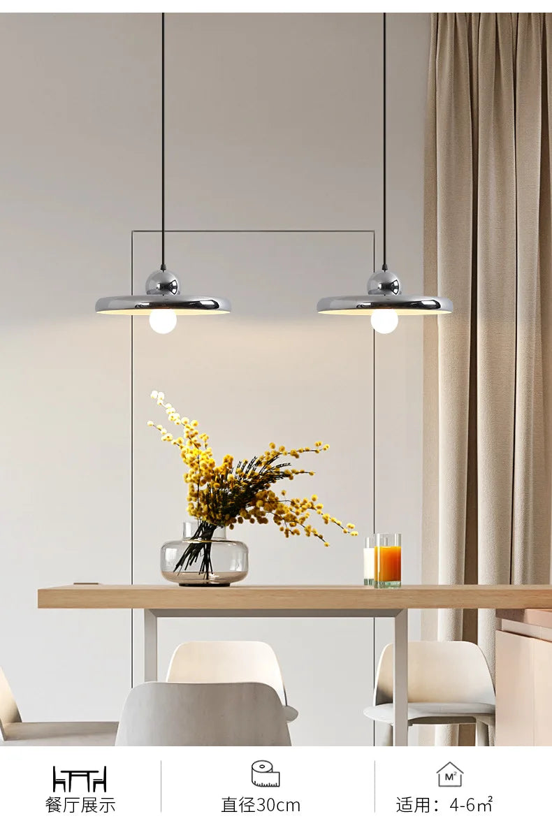 Minimalist Style UFO Restaurant Pendant Lamp Dining Table Dining Hall Bar Table Lamp Modern and Minimalist