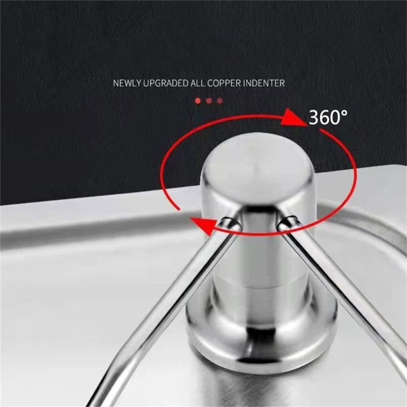 Practical Soap Dispenser for Kitchen Bathroom Easy to Install Bottle for Hand Sanitizers Shampoos Shower Gel