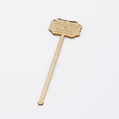 Personalized Drink Stirrers, Cocktail Stirrers, Baby Shower, Swizzle Stick, Bachelorette Party Decorations, Wedding Favor