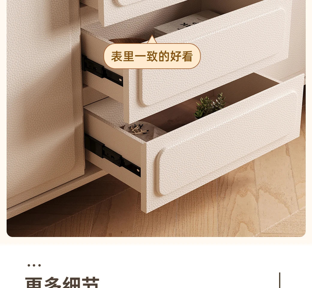 Trendy Floor Standing Living Room Decoration Cabinets Simple Modern Accent Cabinet Storage House Container Vitrina Furniture