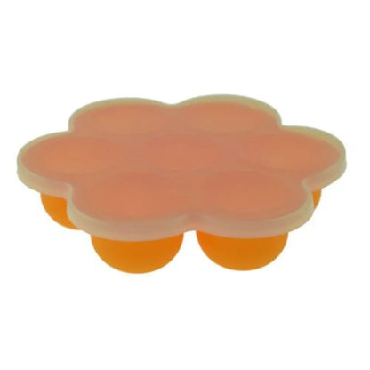 Silicone Weaning Baby Food Freezer Tray 7 Pots Storage Container w Lid BPA Free