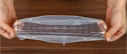 Silicone Cover Stretch Lids Reusable Airtight Food Wrap Covers Keeping Fresh Seal Bowl Stretchy Wrap Cover Kitchen Cookware