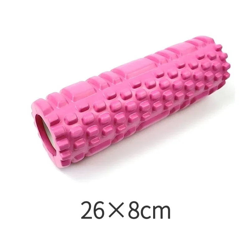 1pc Foam Massage Roller, Physiotherapy and Sports Rehabilitation, Hollow Yoga Column Fitness Equipment for Muscle Massage, Rolle