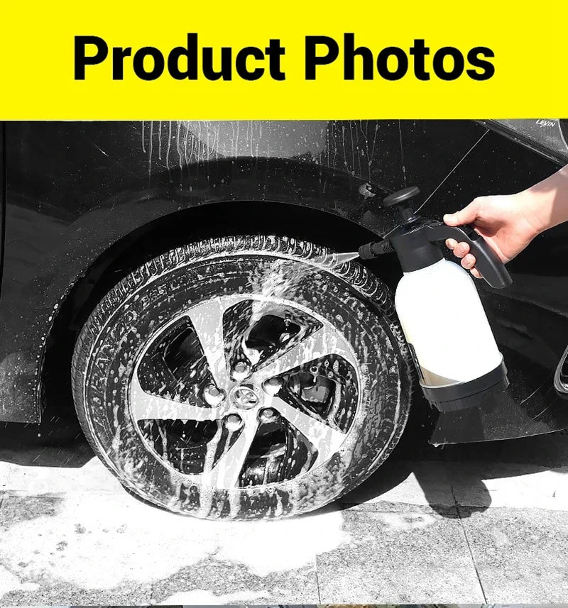 Car wash watering can Pet bath foam watering can for household car 2L spray watering can watering sprayer hand press sprayer