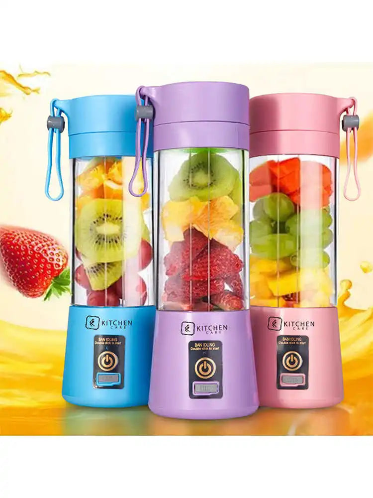 Portable Fruit Juice Blenders Summer Personal Electric Home Mini Bottle