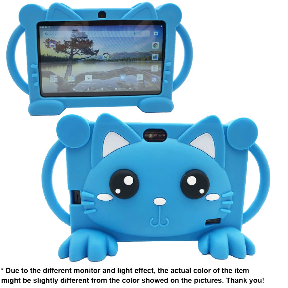 Tablet Kids Android 7 Inch 32GB 5G WiFi Bluetooth Toddlers Tablet PC Toddler Educational Learning Toys Children Boy Girl Gifts