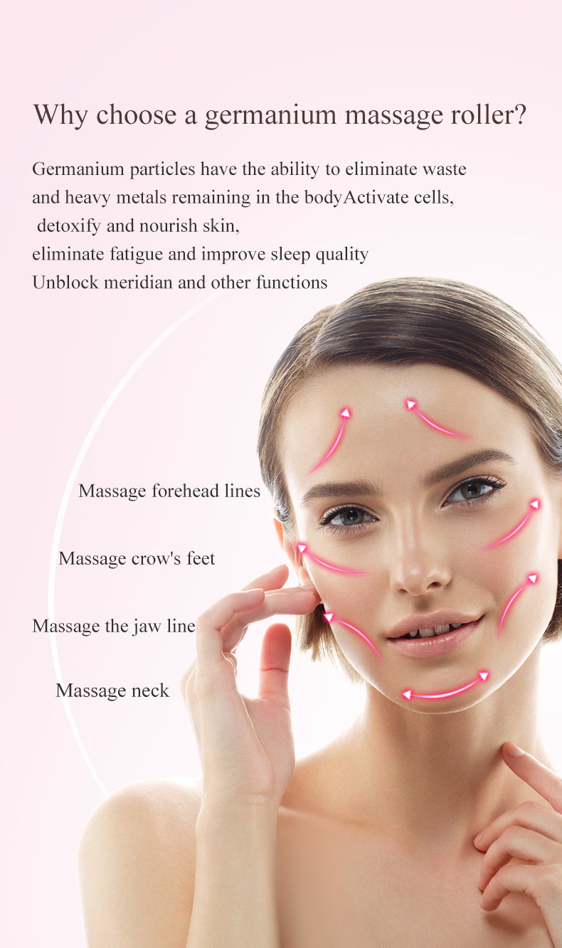 Germanium Beauty Bar Face Massage Roller Face Lift Massage Facial Stick Skin Care Beauty tools Anti Wrinkle Facial Massager