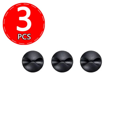 Cable Clip Adhesive Silicone Cable Holders Organizer Desk Cable Management Clips Wire Cord Holder In Office Home Car
