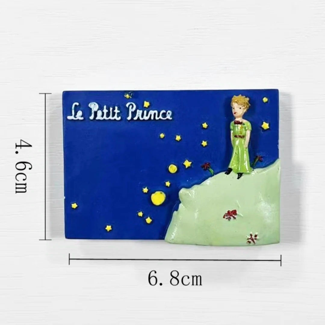 Europe France Lyon Strasbourg Marseille Resin 3D Fridge Magnets Tourism Souvenir Refrigerator Sticker