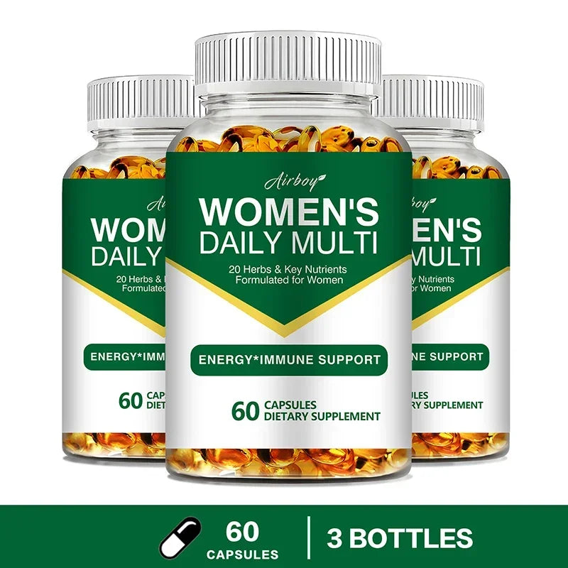 Womens Vitamins Multivitamin - Multivitamins and Minerals To Support Heart, Brain, Immunity, Skin and Hair