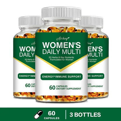 Womens Vitamins Multivitamin - Multivitamins and Minerals To Support Heart, Brain, Immunity, Skin and Hair