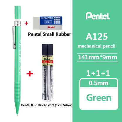 Japan Pentel Mechanical Pencil 0.5/0.7/0.9mm Drawing Office & School Supplies Stationery A125 127 129 School Acsesories School