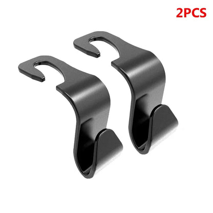 Car Seat Back Hook Universal Headrest Hook Car Accessories Interior Organizer Hanger Holder Storage For Car Bag Handbag Purse