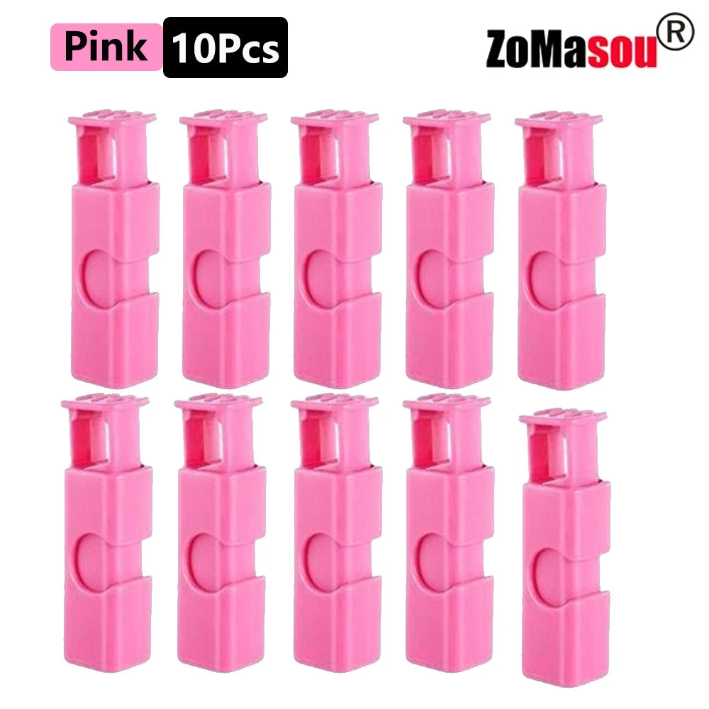 50/1Pcs Reusable Food Sealing Clips Bread Storage Bag Clips For Snack Wrap Bags Spring Clamp Kitchen Organization Sealing Clamp