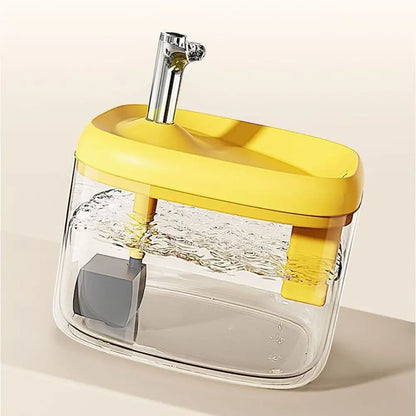 1.5L Cat Drinking Fountain Large Capacity Anti-Dry Burning Automatic Water Dispenser Quiet Operation Removable