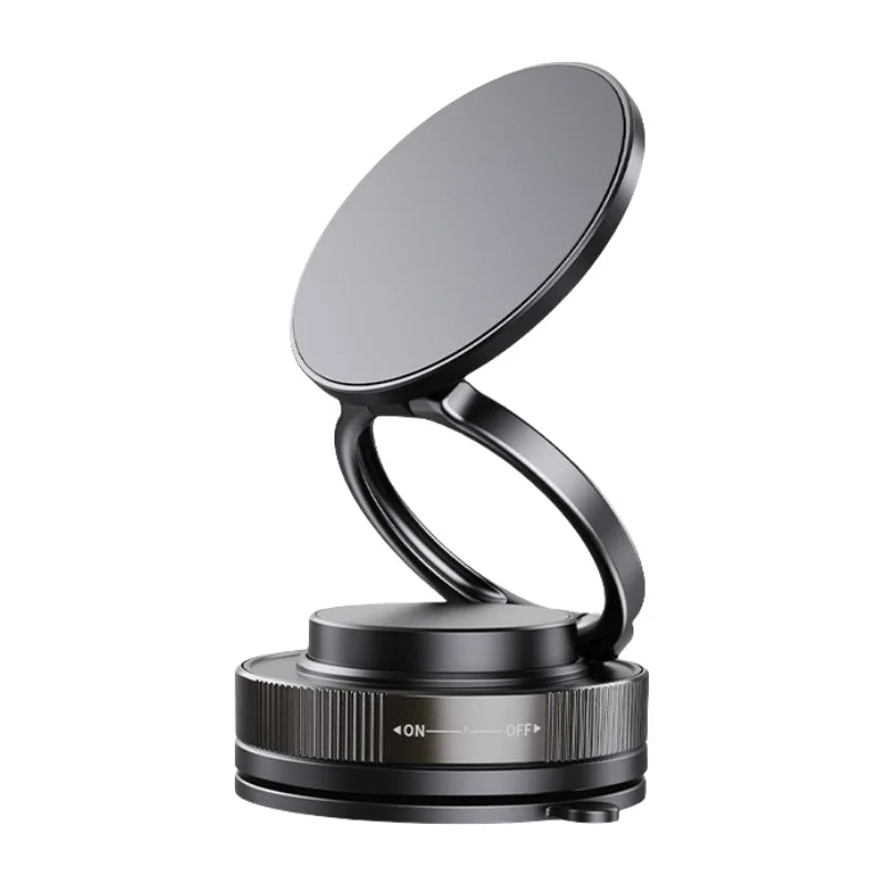 Universal 360° Rotating Magnetic Car Phone Mount - Dashboard & Windshield Compatible Holder for iPhone Android Smartphones