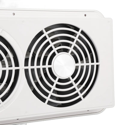 Rv Fridge Fan Rv Refrigerator Fan 12V Three Fans Quiet RV Side Vent Fan with Protecting Net for RV  Motorhome Yacht Boat